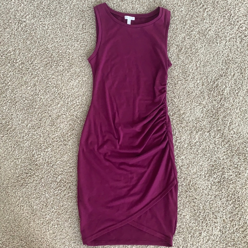 Leith shirred bodycon dress